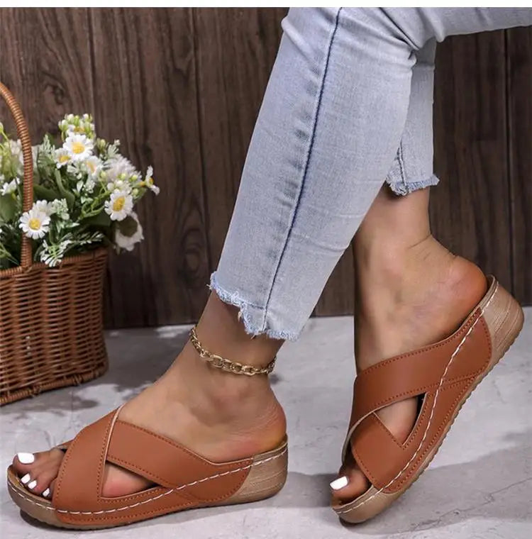 Summer Wedge Sandals