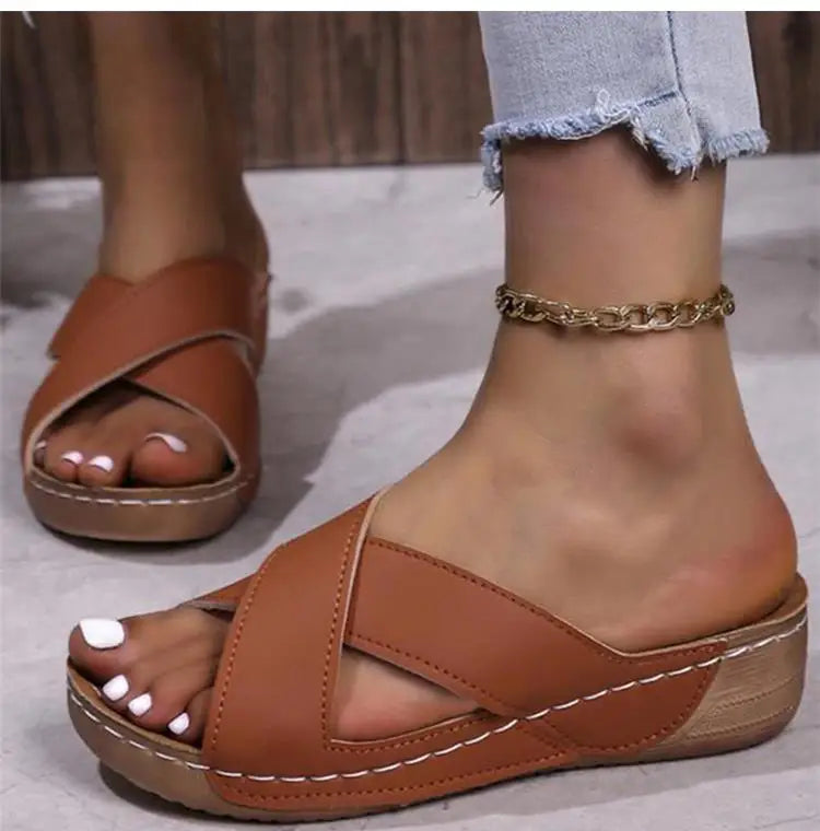Summer Wedge Sandals