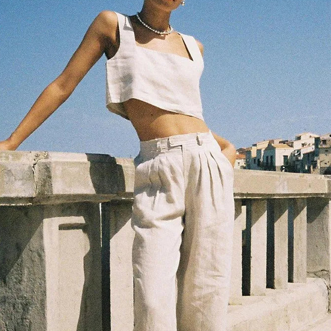 Lourdes Crop Top