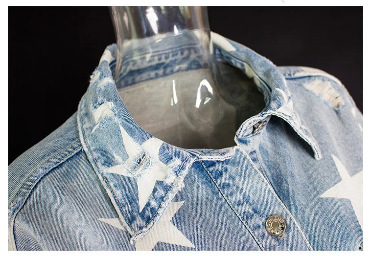 Star Denim Jacket
