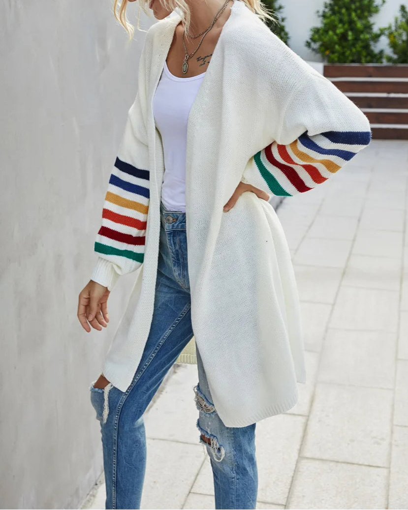 Rainbow Drift Cardigan