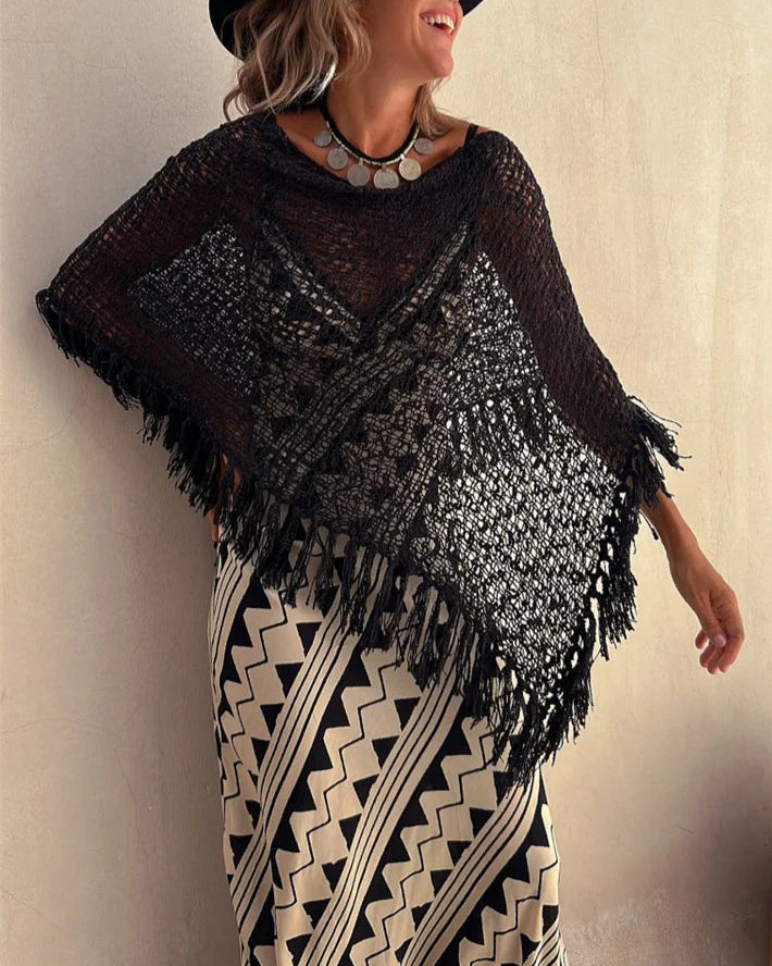 Liri Tassel Knit Top