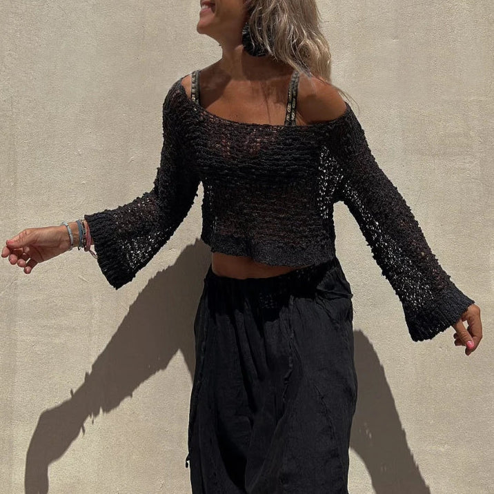 Tani Crochet Top
