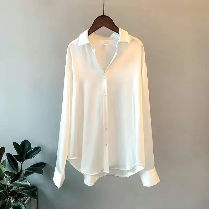 Elegant Satin Blouse