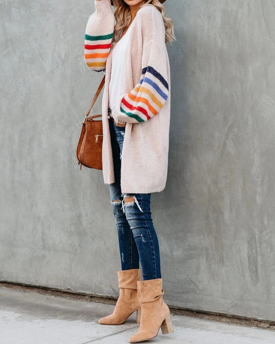 Rainbow Drift Cardigan