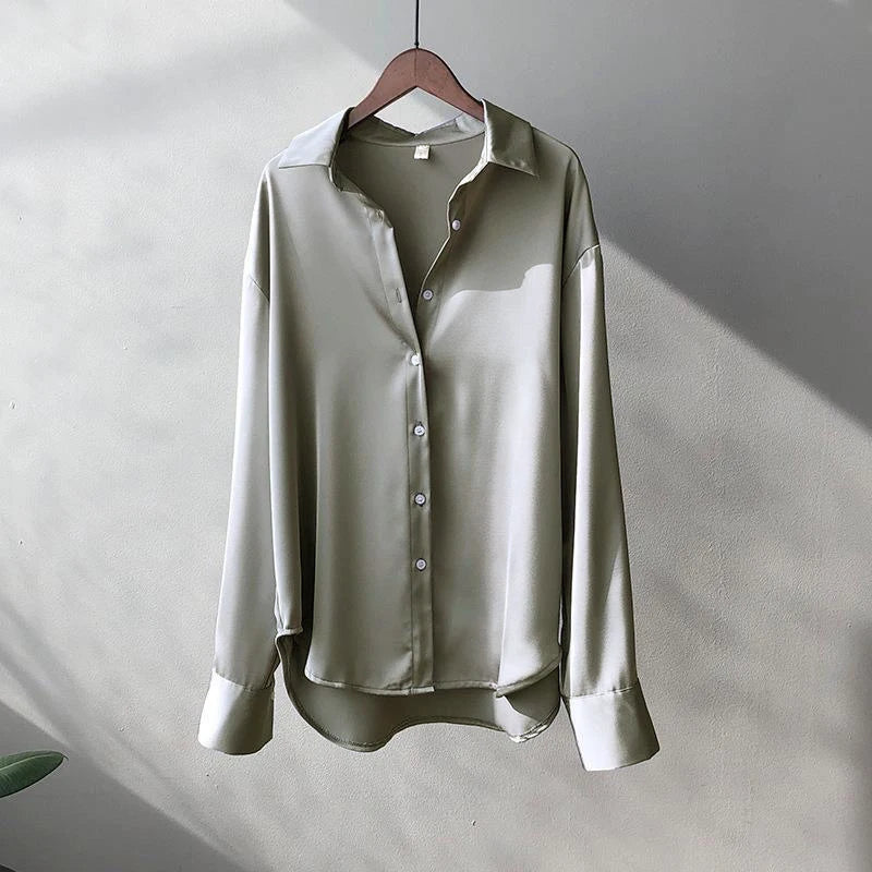 Elegant Satin Blouse