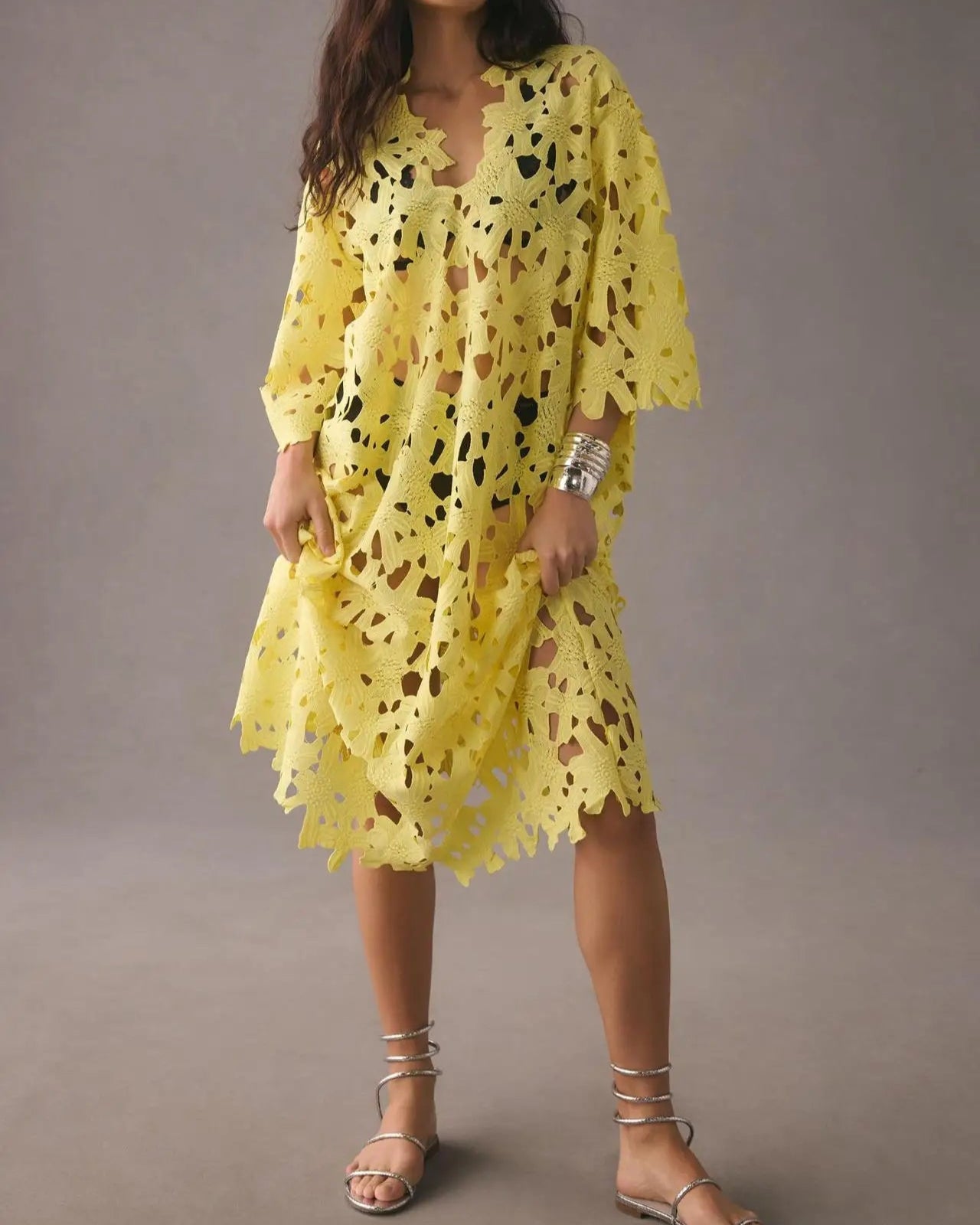 Juana Maria Lace Kaftan