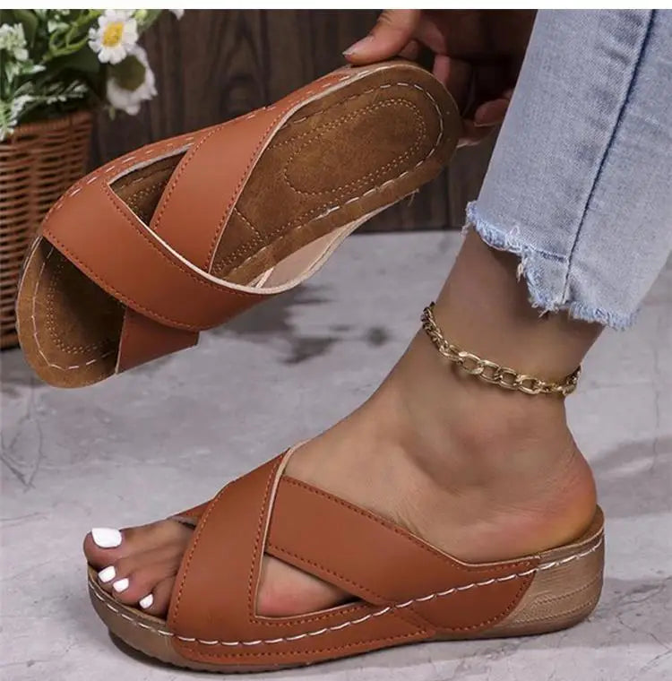 Summer Wedge Sandals
