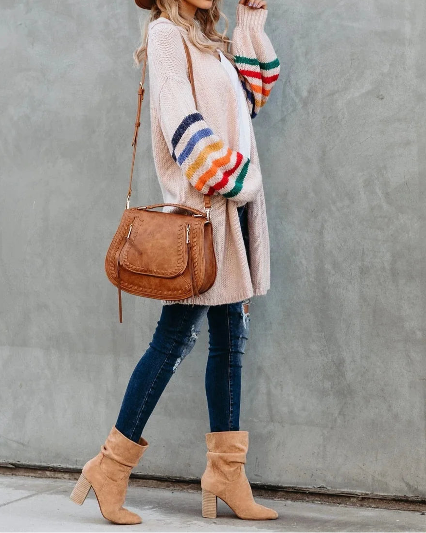 Rainbow Drift Cardigan