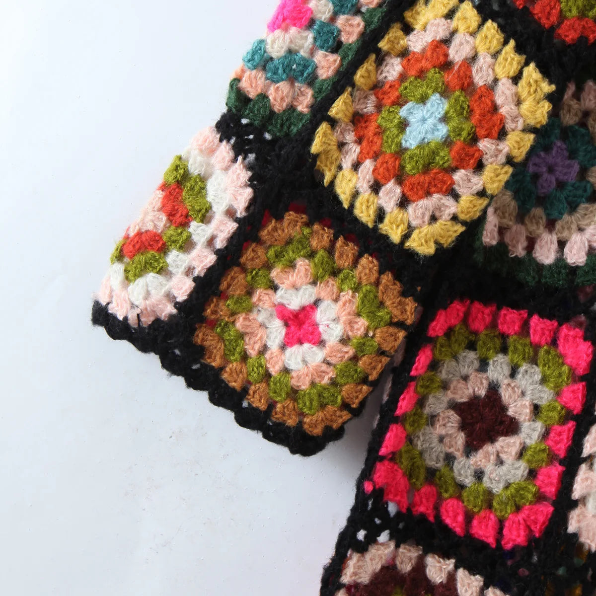 Sunset Patch Crochet Duster