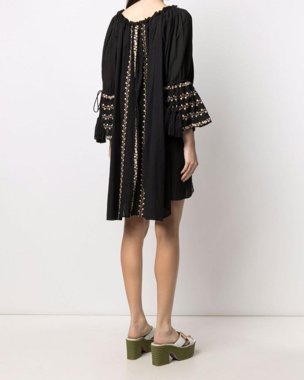 Midnight Folk Dress