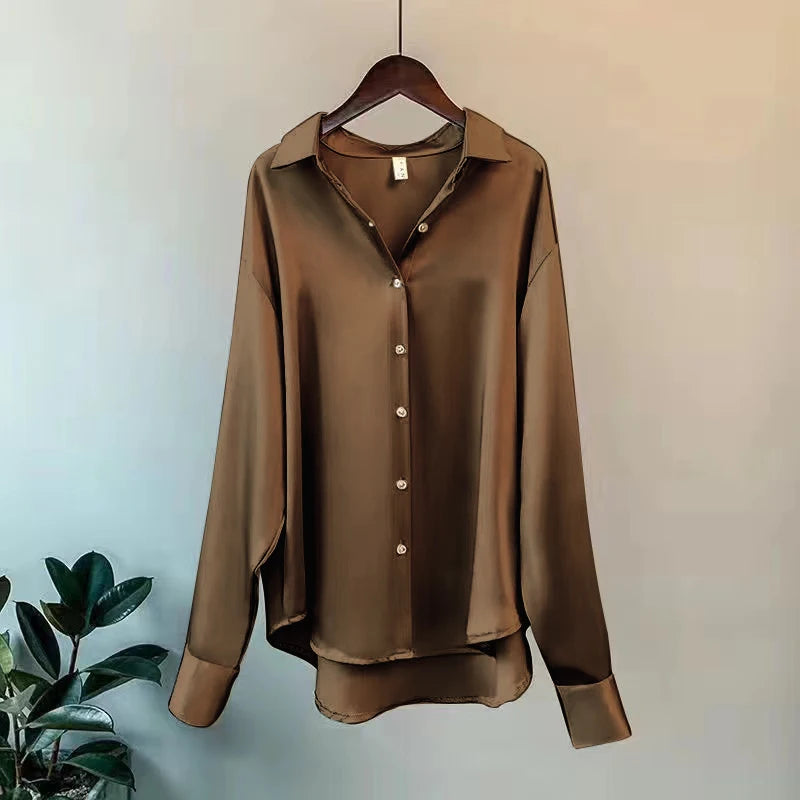Elegant Satin Blouse