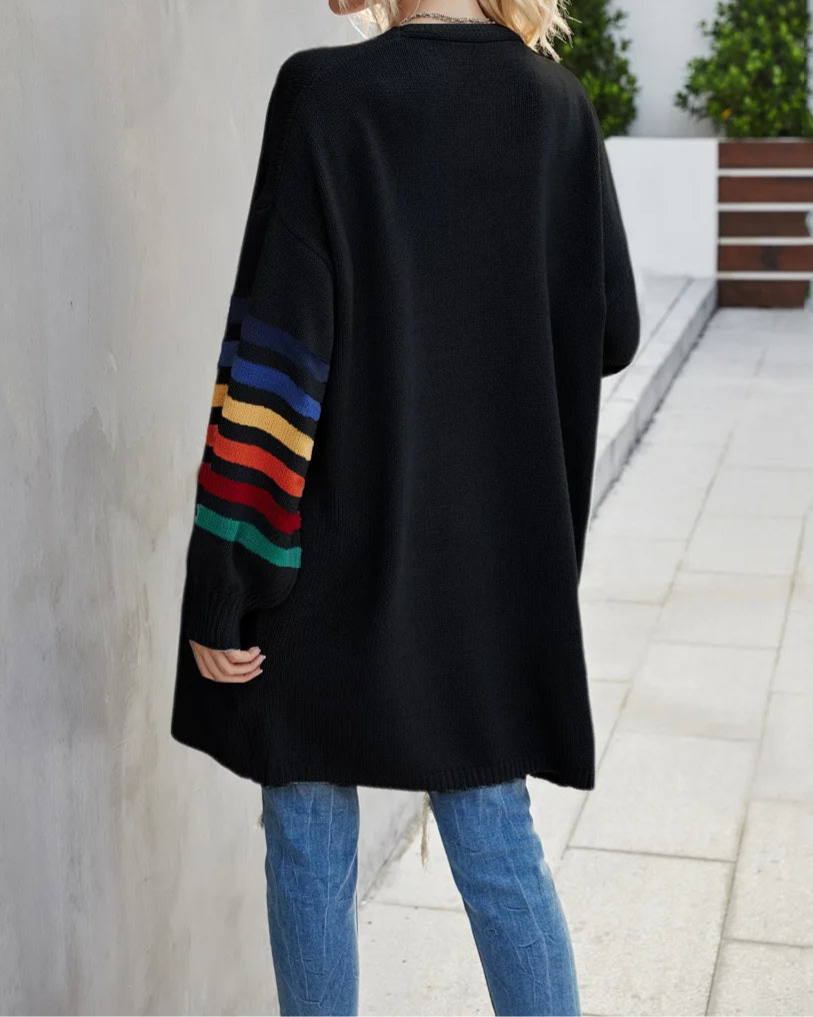 Rainbow Drift Cardigan