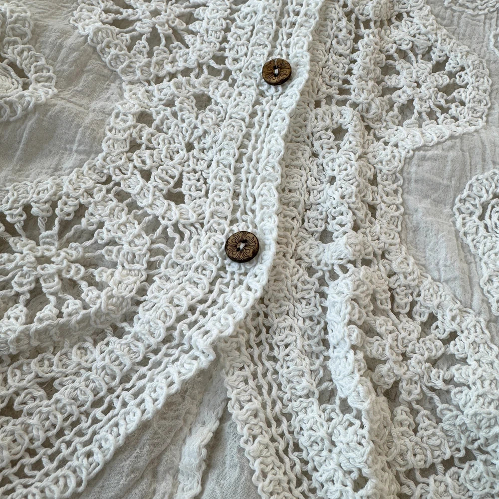 Adele Crochet Blouse