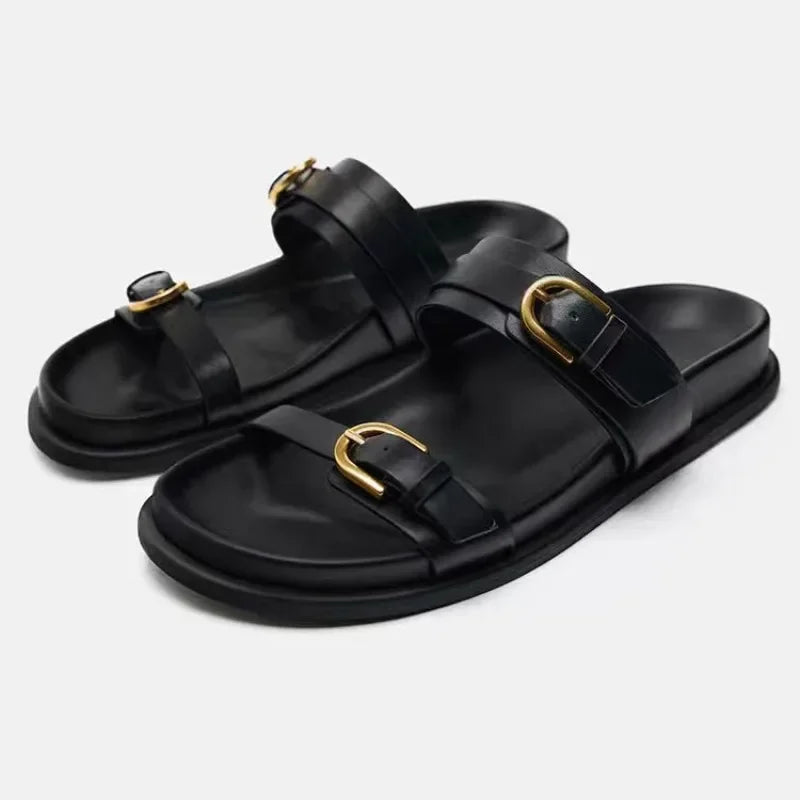 Buckled Sandals