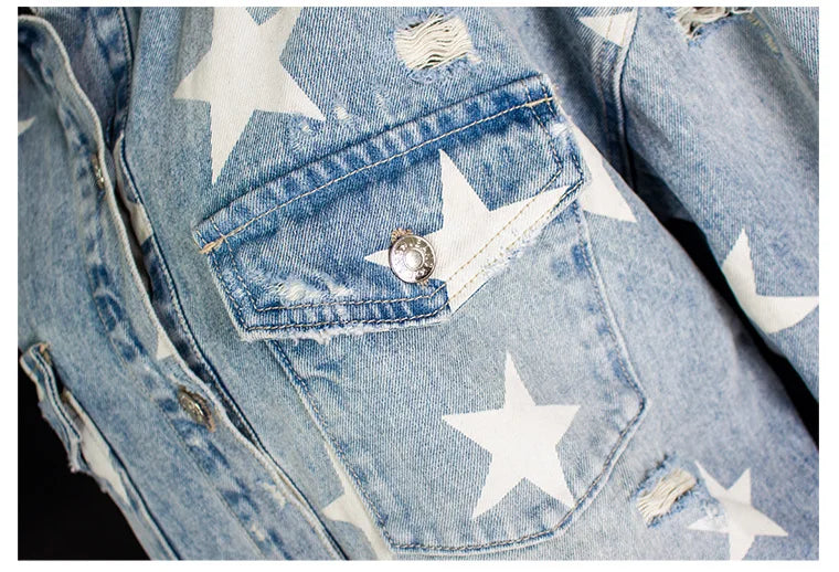 Star Denim Jacket