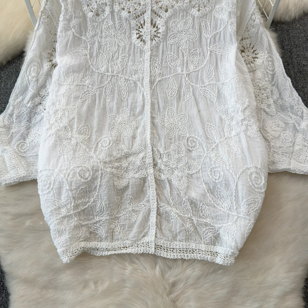 Adele Crochet Blouse