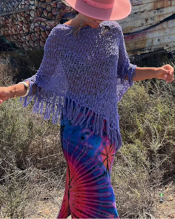 Liri Tassel Knit Top
