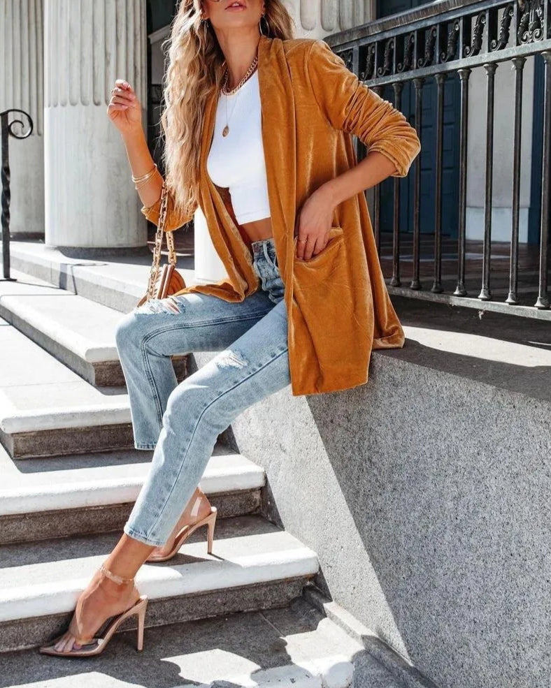 Velvet Touch Blazer