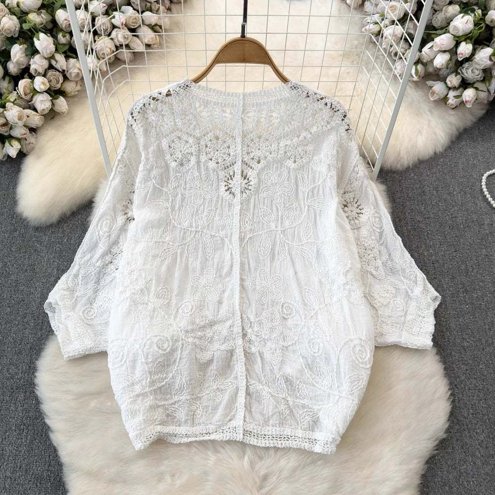 Adele Crochet Blouse