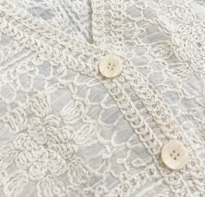 Sylvie Crochet Vest