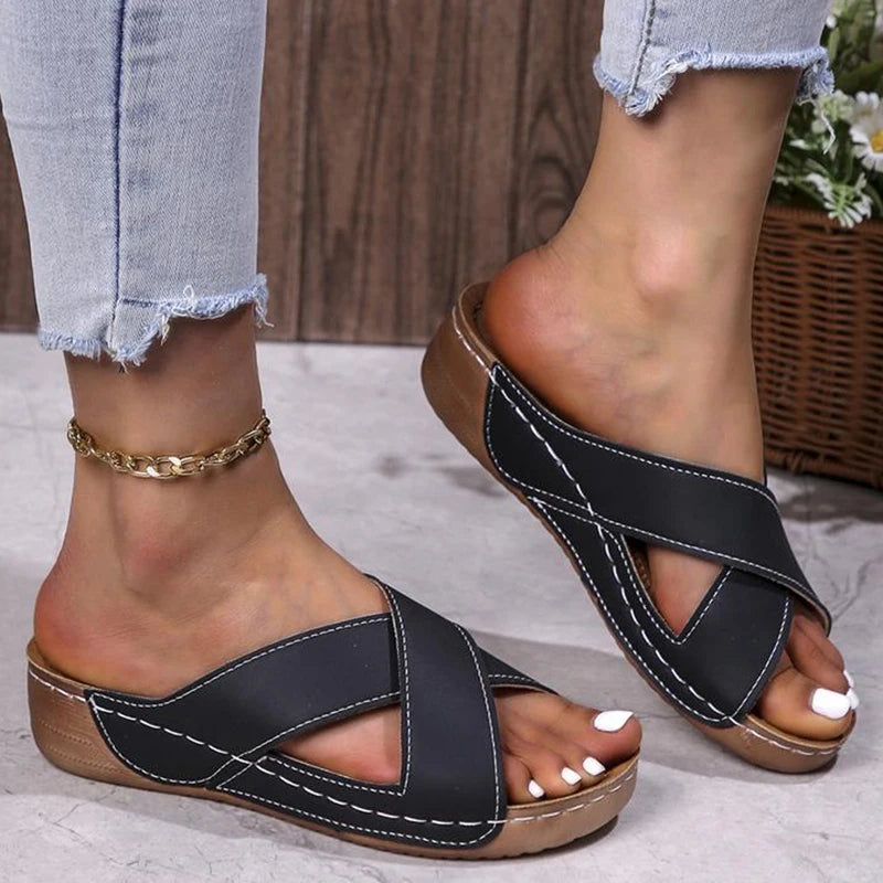 Summer Wedge Sandals