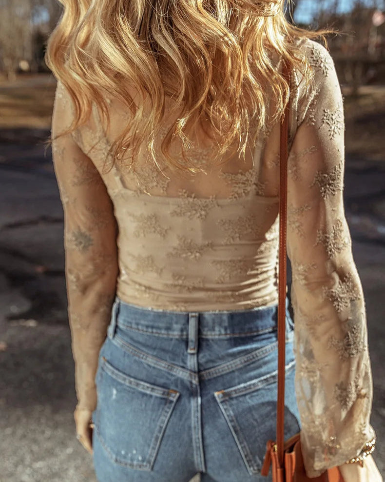 Nia Mesh Top