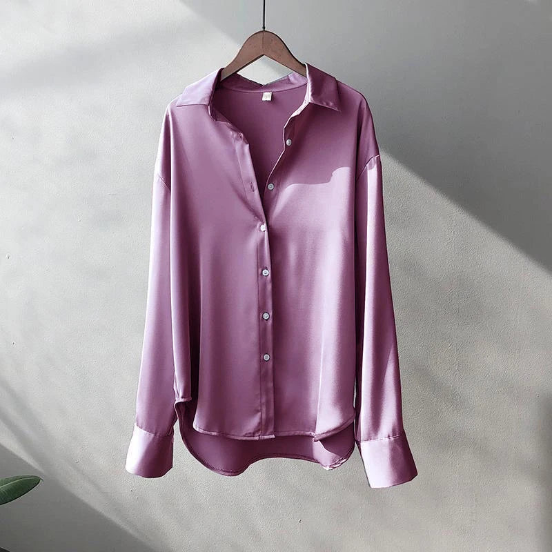 Elegant Satin Blouse