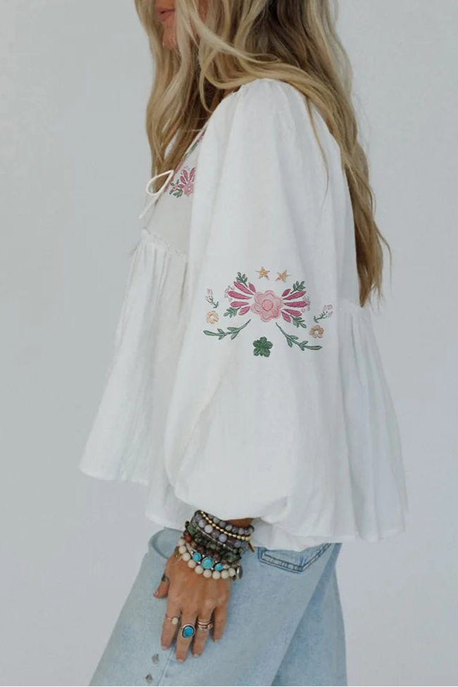 Liora Embroidered Blouse
