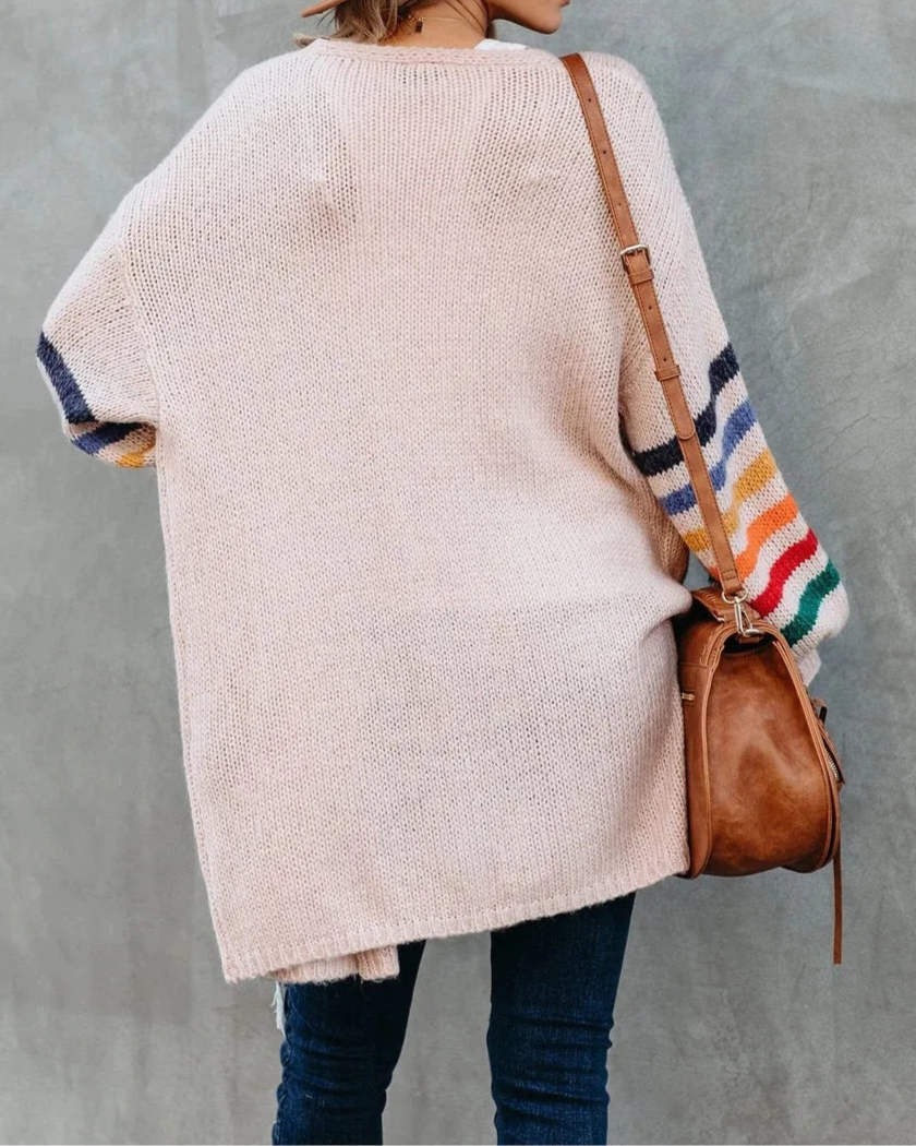 Rainbow Drift Cardigan