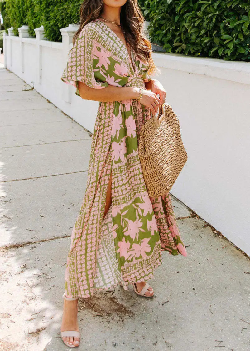 Floral Breeze Maxi Dress