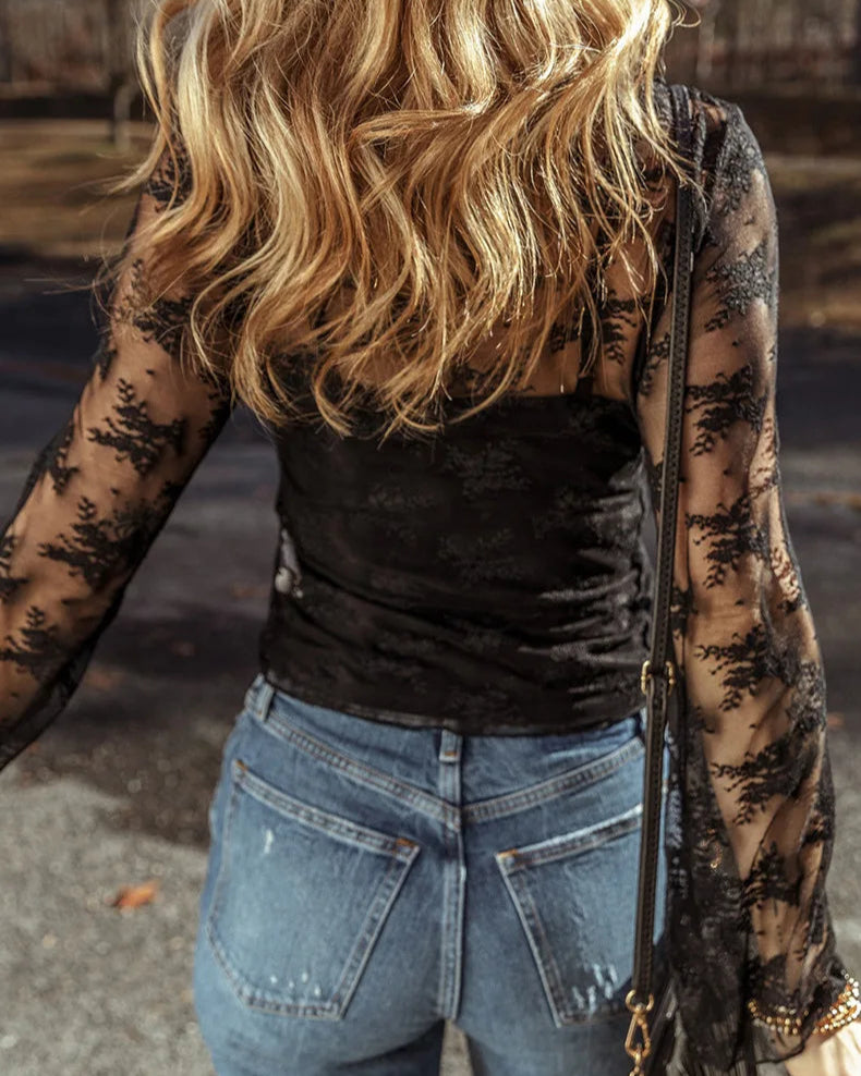 Nia Mesh Top
