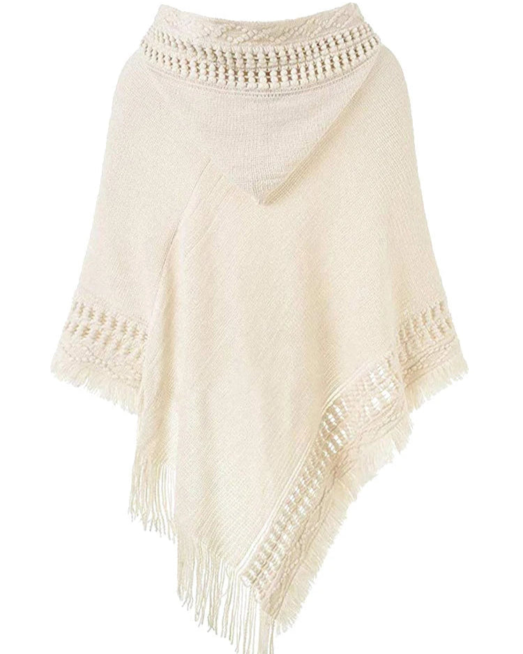 Fenella Lace-Up Poncho