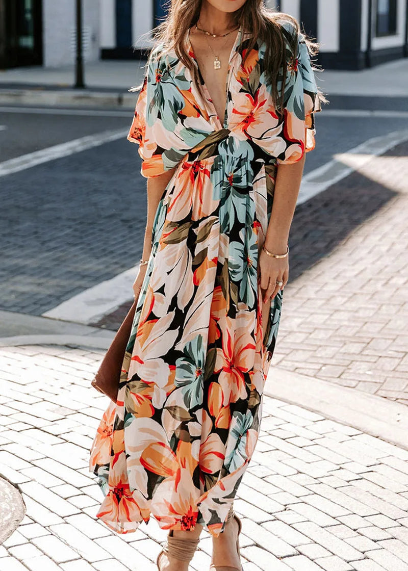 Floral Breeze Maxi Dress