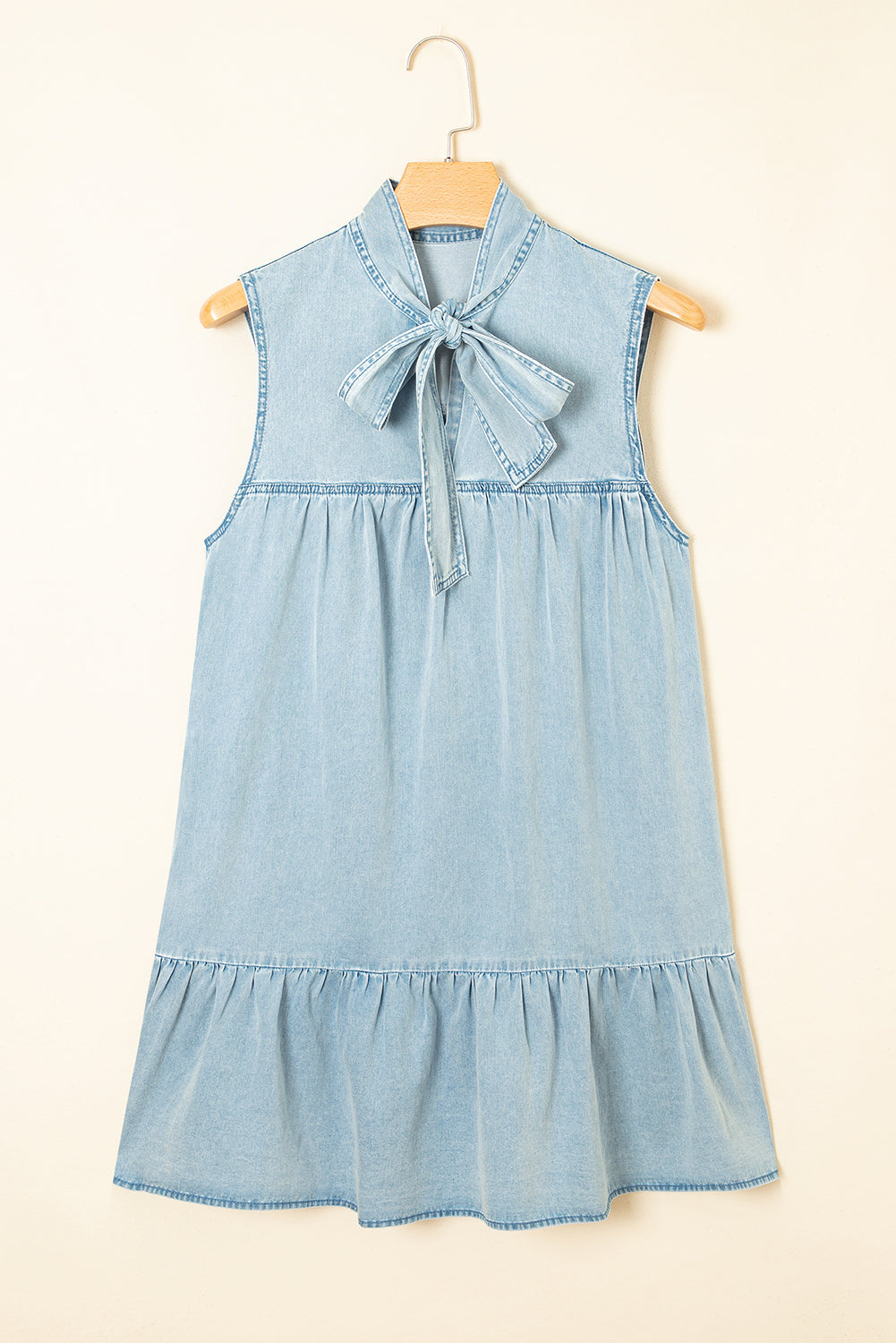 Elara Chambray Dress
