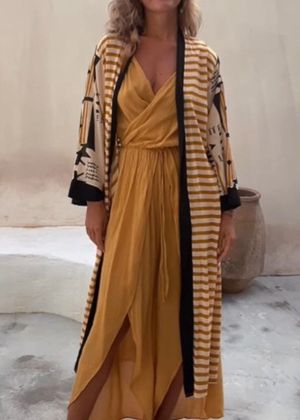 Zari Duster Kimono