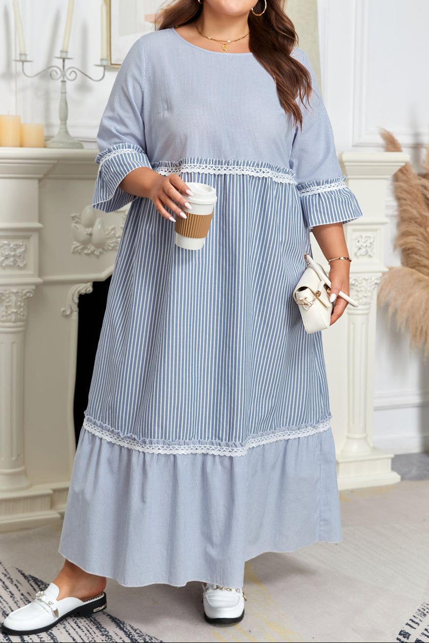 Skyline Stripe Maxi Dress