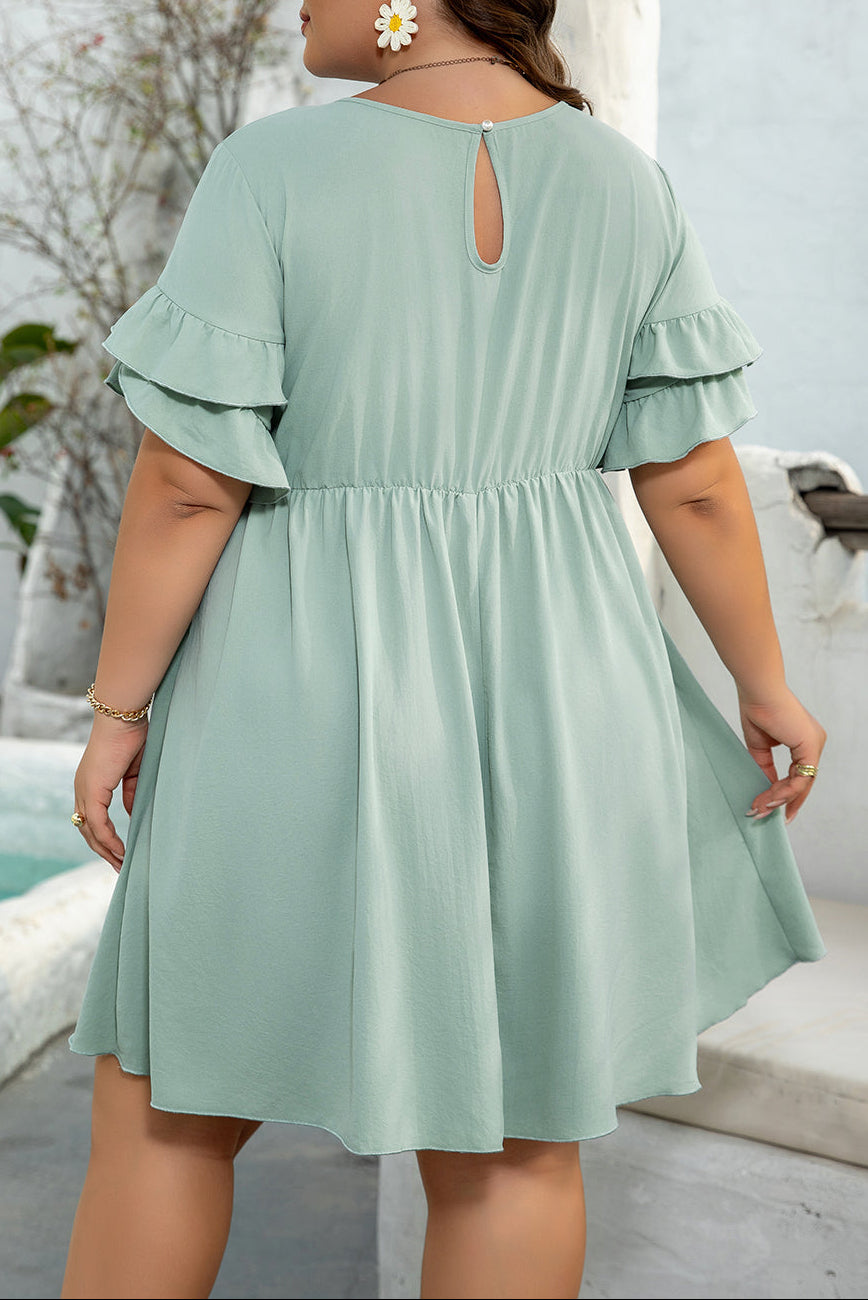 Willow Ruffle Mini Dress