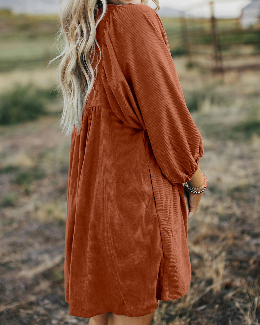 Golden Ember Dress