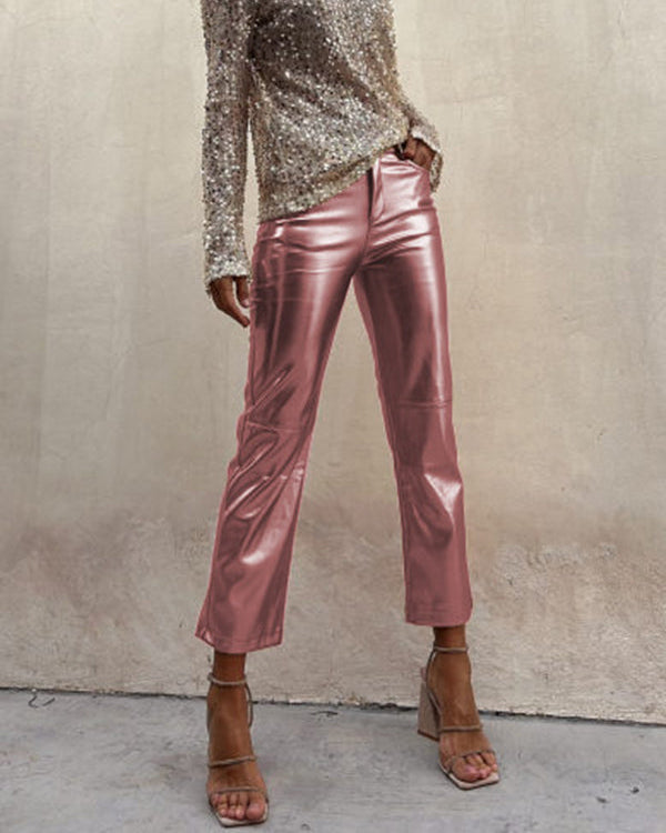 Luxe Metallic Pants