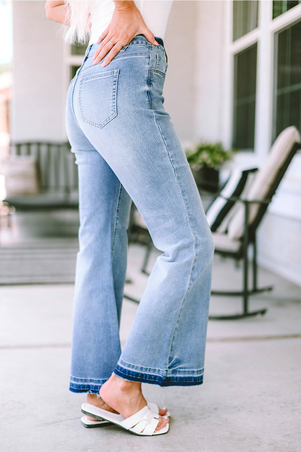Blue Ember Flare Jeans