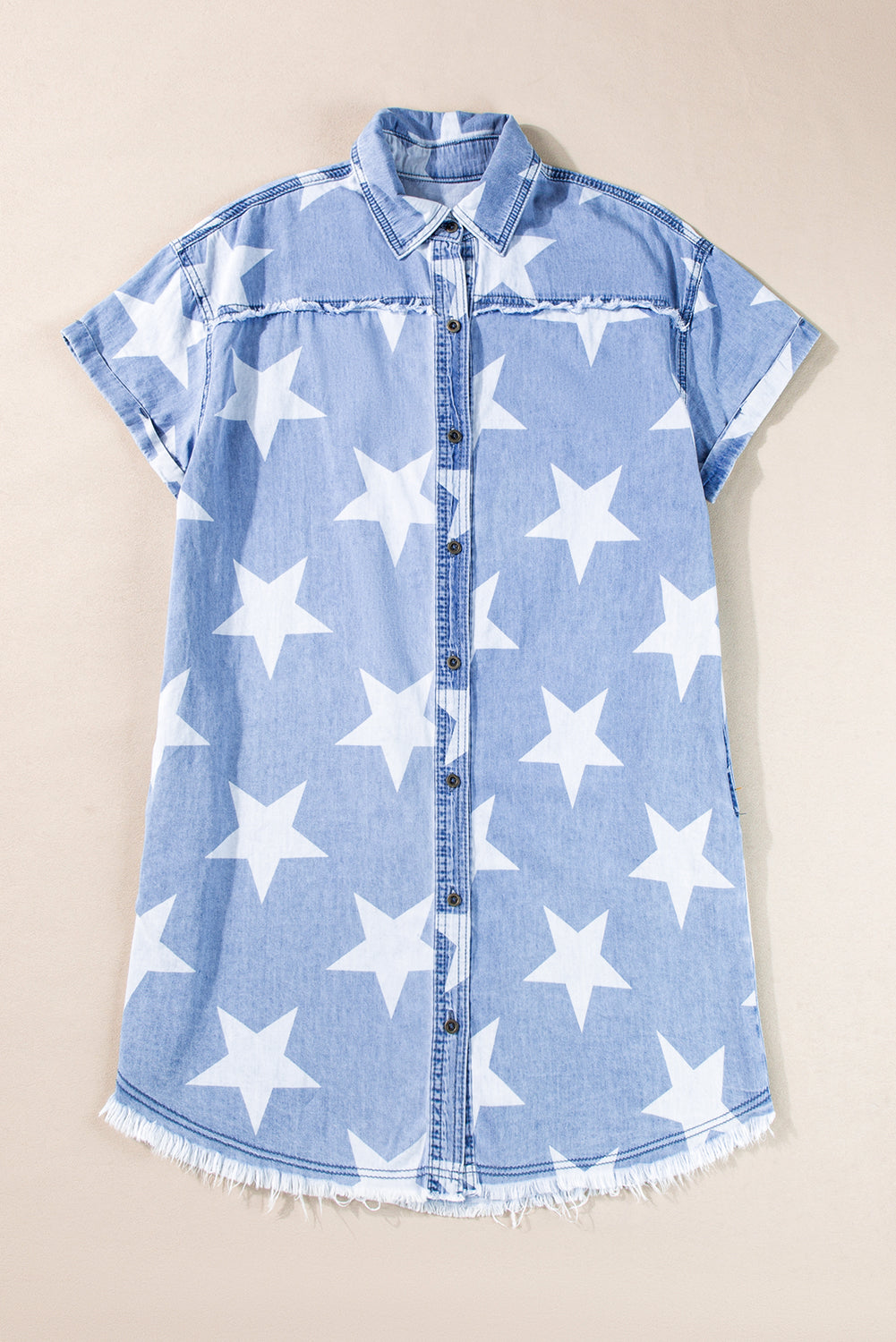 Starry Skies Denim Dress