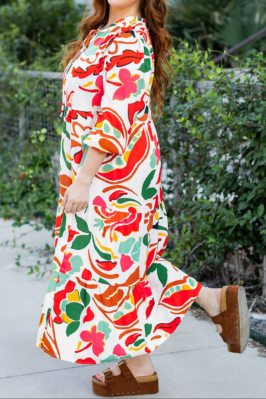 Marine Bloom Dress