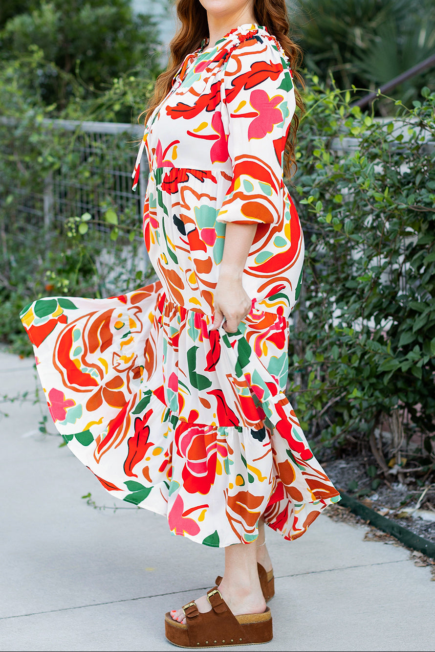 Marine Bloom Dress