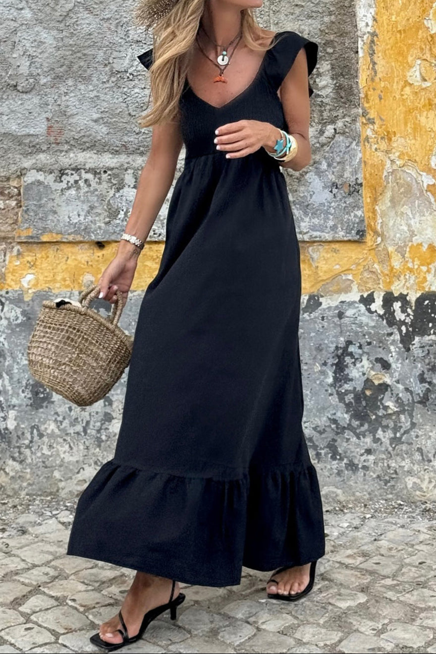 Evelina Ruffle Dress
