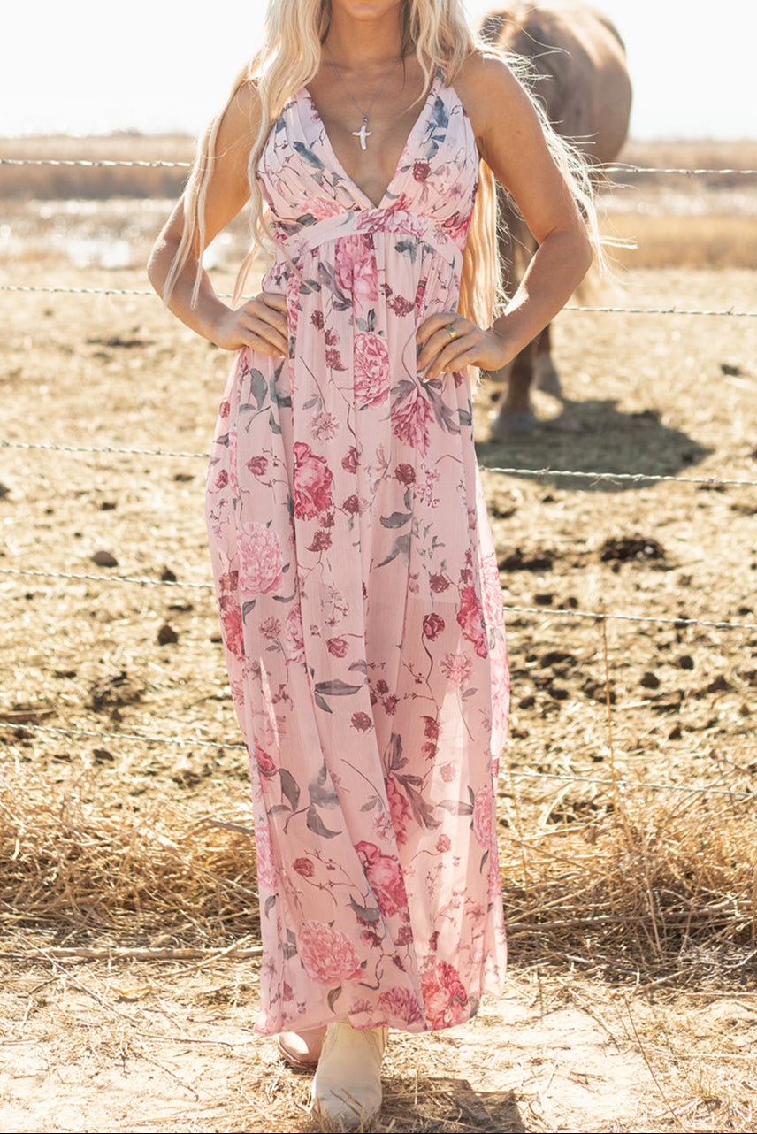 Rosevine Bloom Maxi Dress
