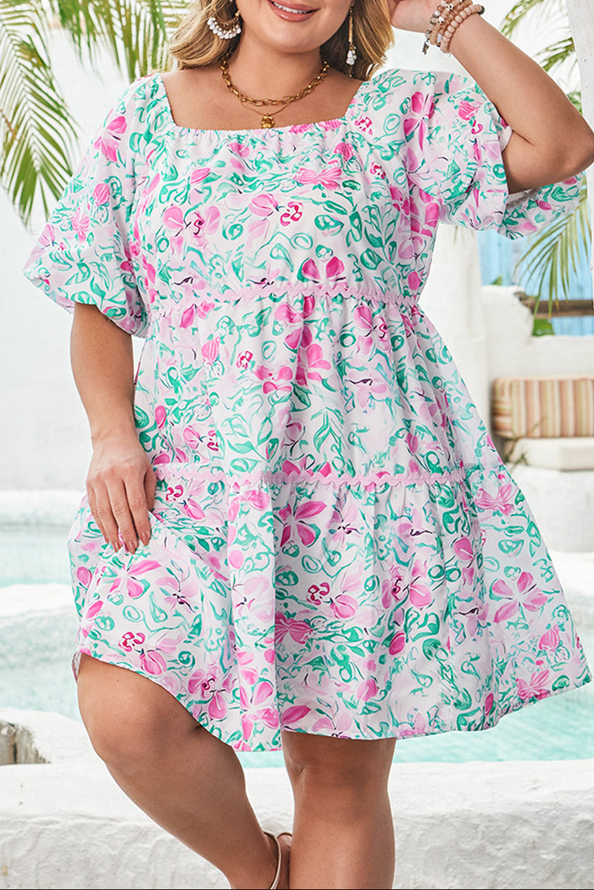 Luna Blossom Mini Dress