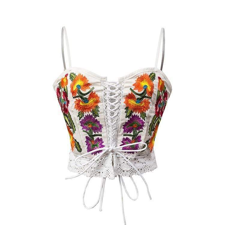 Sarai Lace Up Top