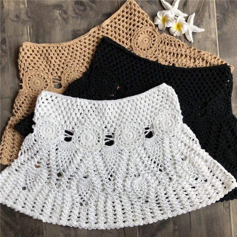 Selia Crochet Skirt
